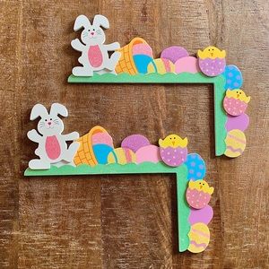 New Set of 2 Wood Easter Door Frames
